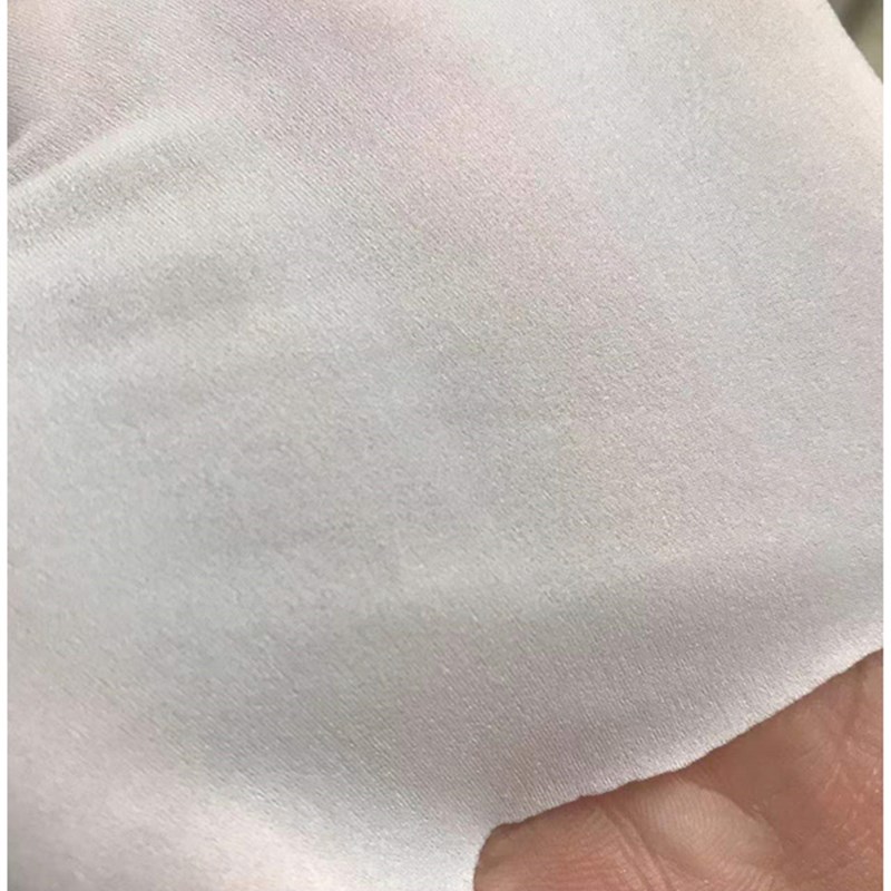白色薄透四面高弹力丝袜氨纶布料软糯亲肤紧身娃衣随心裁面料