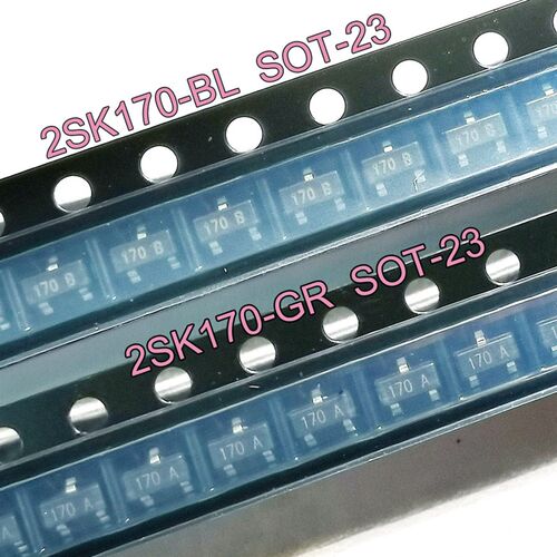 贴片2SK170-BL GR J74-BL低噪声音频电容麦克风话筒场管170A 170B