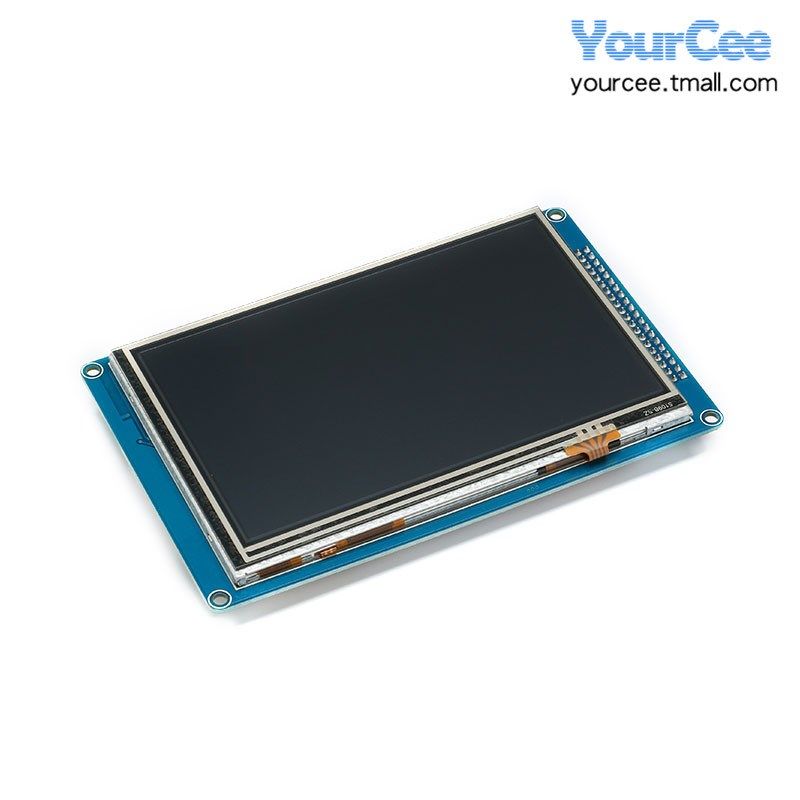 TFT 彩色液晶屏模块 5寸/7寸 SSD1963 分辨率480*800 电阻式触摸