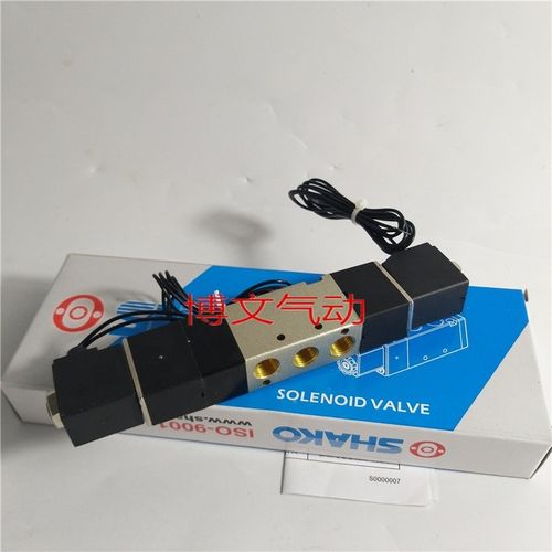 SHAKO电磁阀AM530-01-D AM530-01D三位五通换向阀