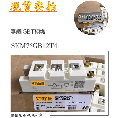 SKM75GB12V/75GB12T4 SKM100GB12T4/12V/123D BSM75GB120DLC