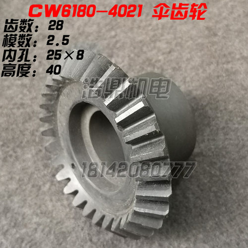 沈阳机床厂CW61100 CW6180刀架双联尼龙伞齿轮 Z22 Z20 L48 D30
