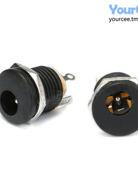 DC电源插头插座005/012/022B/025M/044/050/099接头5.5-2.1/2.5