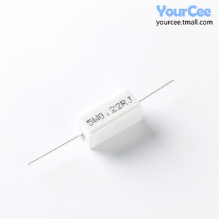 0.1R0.22R0.5R 1R2R2.2R4.7R10R15R20R25欧 10W陶瓷水泥电阻器