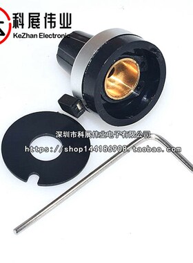 6.35mm 3590S旋钮 WXD3-3精密刻度旋钮 电位器旋钮帽子电位器配用