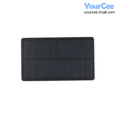 5V200mA单晶太阳能电池板 1W功率发电板118*70mm PET层压 DIY配件