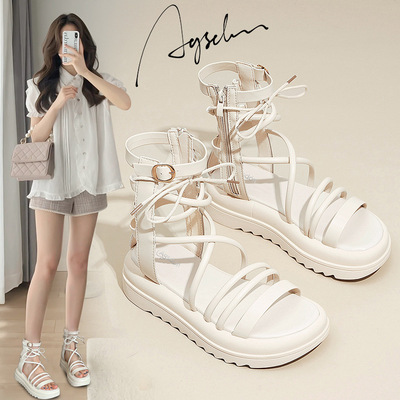 奥古狮登2025夏季新款罗马凉