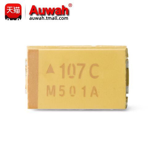 7343贴片钽电容 D型 100uF 10V 16V 20V 10% TAJD107K020RNJ 107