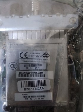 CISCO/思科 NIM-4G-LTE-LA ISR4000