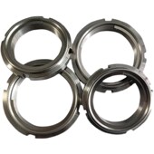 细牙 M10M12M15M17 U型 锁紧螺母 BKJ01 BKJ02 1M20M25M30M35 1.5