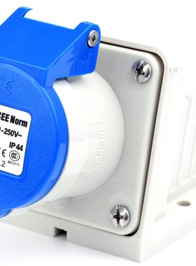 威浦航空工业插头TYP6601 6618 6623 16A明装暗装移动防水连接器