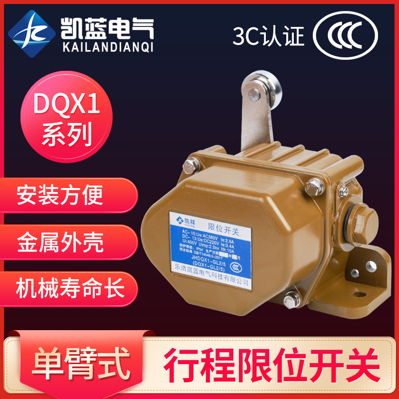 DQX1-GL2/5 重型限位开关 耐高温 钢铁焦化厂矿山行程开关