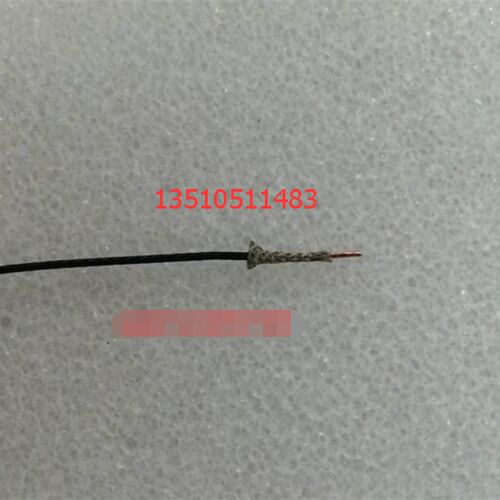 RF0.81射频同轴超细进口AP电缆代替品 0.8MM外径全铜镀锡屏蔽线材