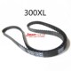 日本同步带300XL橡胶齿轮带四面平刨皮机线切割机械手传动XL皮带