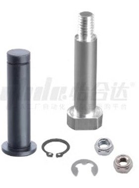 带肩铰链销MIT01/02/03/04/05/11/16轴径21公差挡圈固定螺帽固定