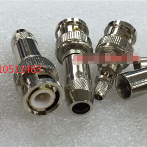 2M射频BNC-3-1同轴终端机信号头 2兆DDF接线头Q9公RG58馈线接头优
