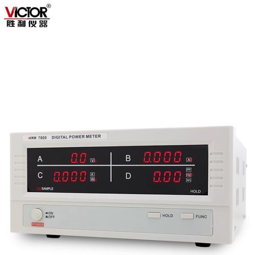 胜利VC7800智能电量测量仪VC7801频率测试仪电参数字功率计VC7840