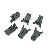 小门锁开关 空调机顶盒电视机 黑色白色 001 自锁 DVD EVD门盖