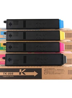 适用于 京瓷TK-898粉盒 彩色复印机碳粉fs-c8020 mfp C8025 C8520