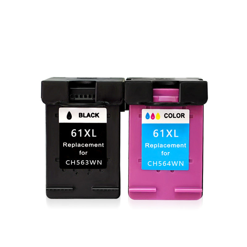 适用HP Officejet ENVY 5530 5531 5532彩色喷墨打印机墨盒HP61XL