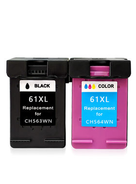 适用HP Officejet ENVY 5530 5531 5532彩色喷墨打印机墨盒HP61XL