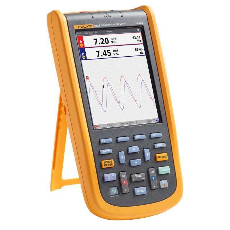 福禄克示波器Fluke123B 124B 125B手持式示波表F123B 124B 125B/S
