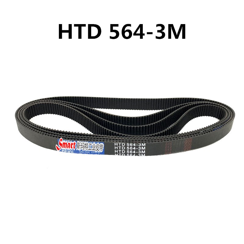 面包店和面机搅拌机同步皮带HTD 564-3M-15圆弧188齿家电传动皮带