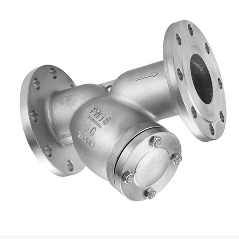 GL41W-16P 304不锈钢Y型过滤器 法兰过滤器DN15 50 100 150 200