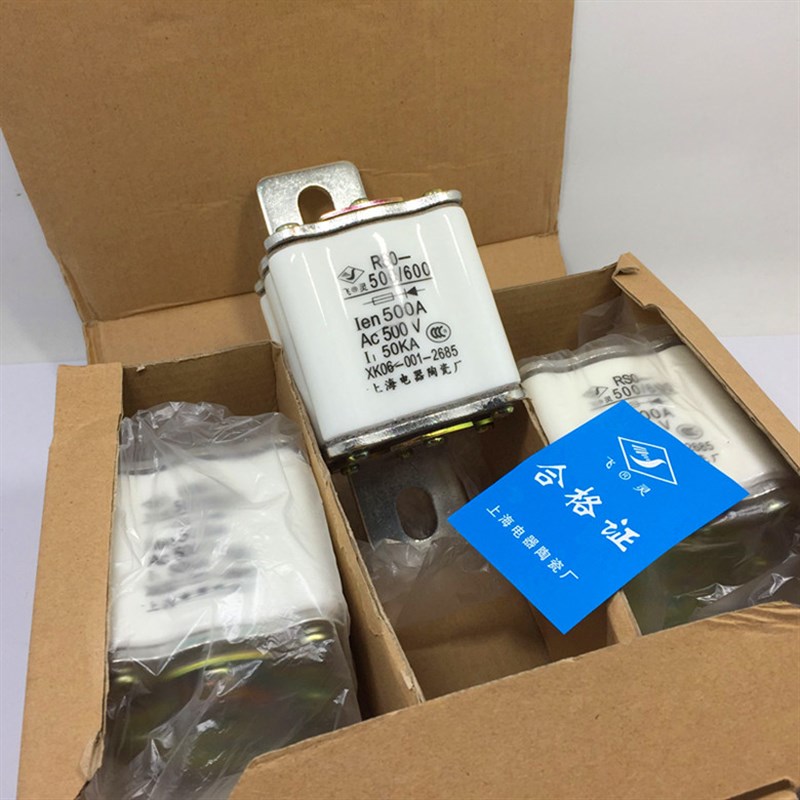 飞灵方管栓连接式快速熔断器保险丝RSO/RS0-600  RS3-500A 600A