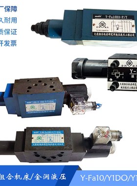 Y1DH-Fa10D3-P/T-E24L/D24L 金润液压Y1DO大连组合机床 液压阀