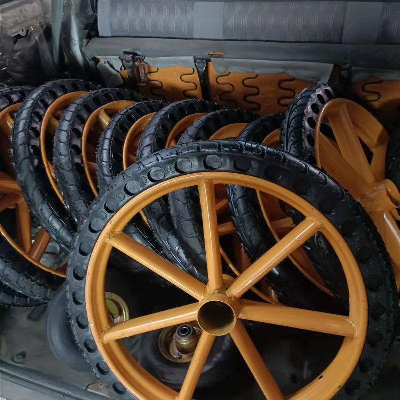 工劳动车充气轮建筑力车斗车建筑手推车26x2 1/2轮胎架子车板车车