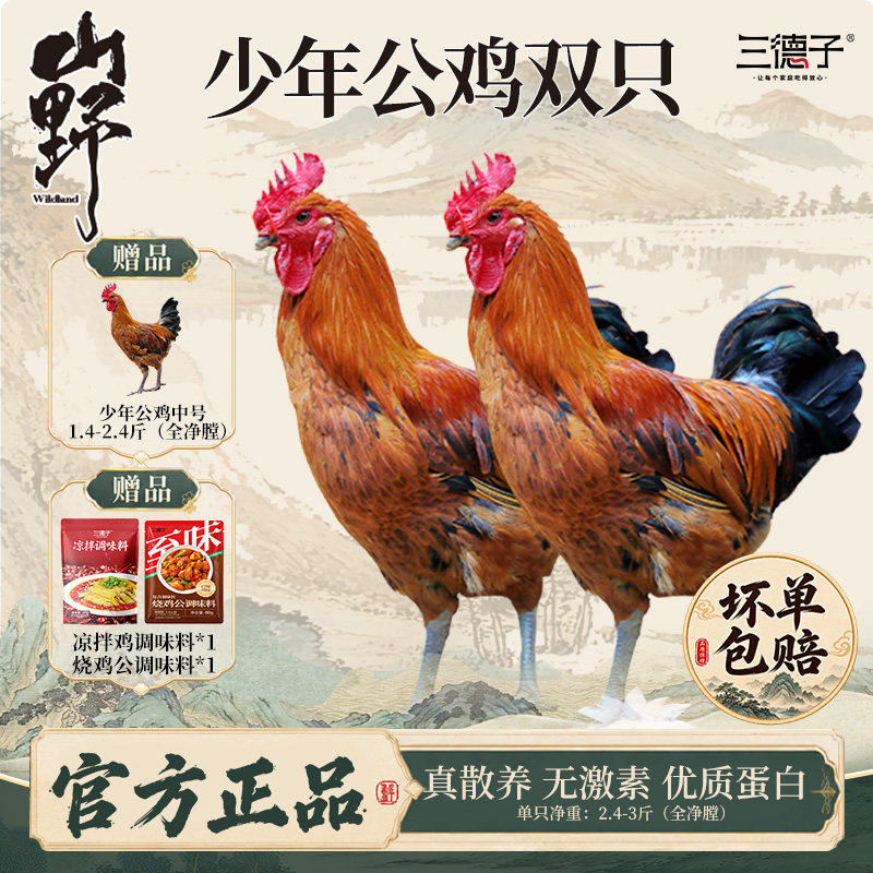 三德子农家散养雪山草鸡拍一发五