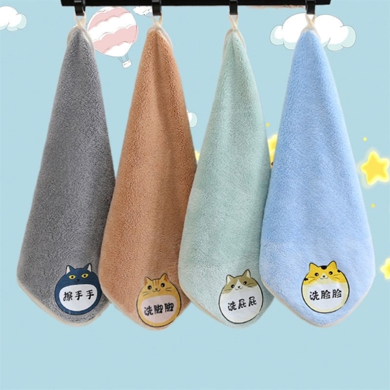 纯棉小毛巾全棉四方巾女专用儿童家用洗脸清洗擦私处屁屁股正方形
