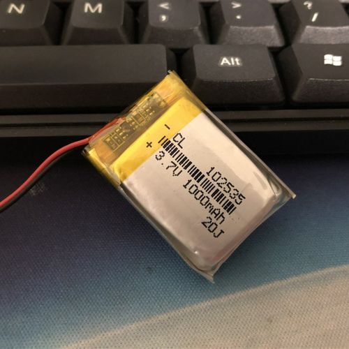 102535聚合物锂电池DIY无线蓝牙鼠标3.7V充电电芯