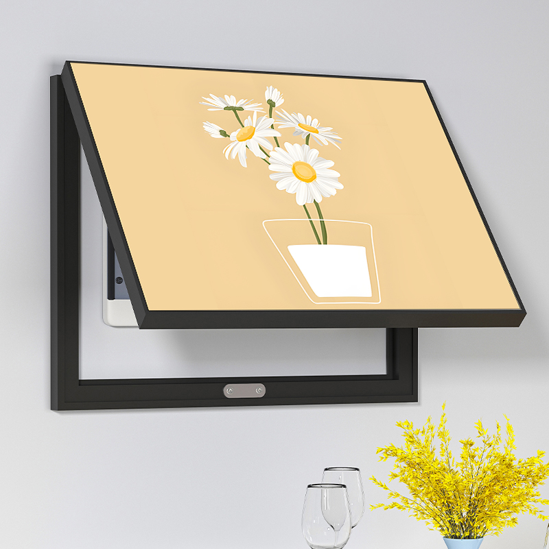 简约电表箱装饰画配电箱电闸箱挂画电源总闸开关盖板多媒体盒遮挡