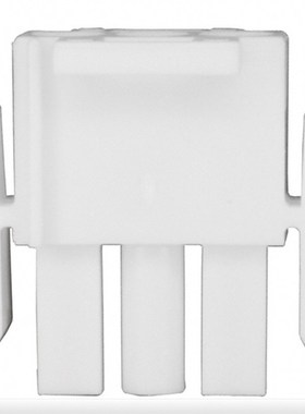 AMP原装3孔乳白色接头 350766-1 阻燃材料 可直接拍