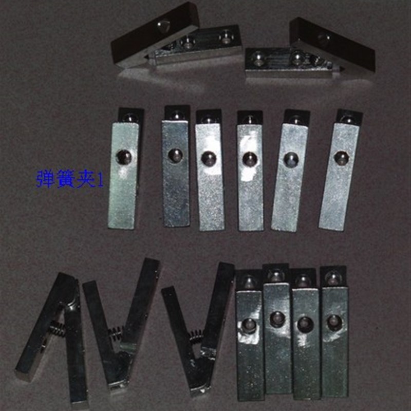 压机承载盘防滑块弹簧夹挡块压机上盖板承载盘托盘加热盘保护板