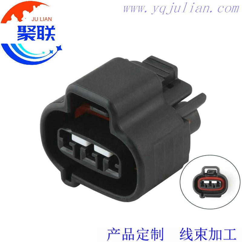 DS-BN-3F-GR汽车防水插件线束连接器插头 DJ70380-2.2-21配端子3P