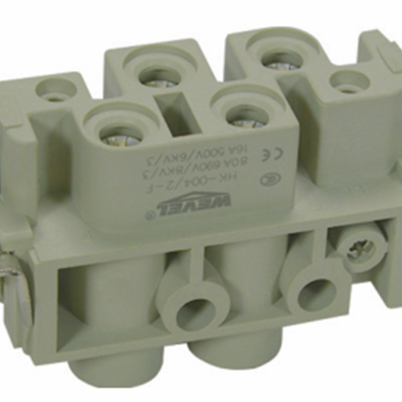 重载连接器HK-004/2-F WEVEL威乐 Harting哈丁 TE泰科 航空插头