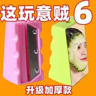 黄瓜面膜削皮器美容工具超薄切片器超薄敷脸大青瓜卷笔刀神器 薄款