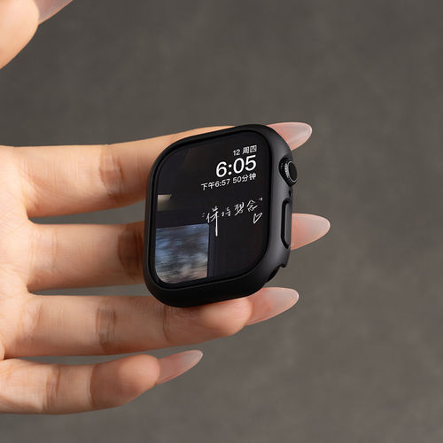 美派适用iwatch磨砂半包保护表壳