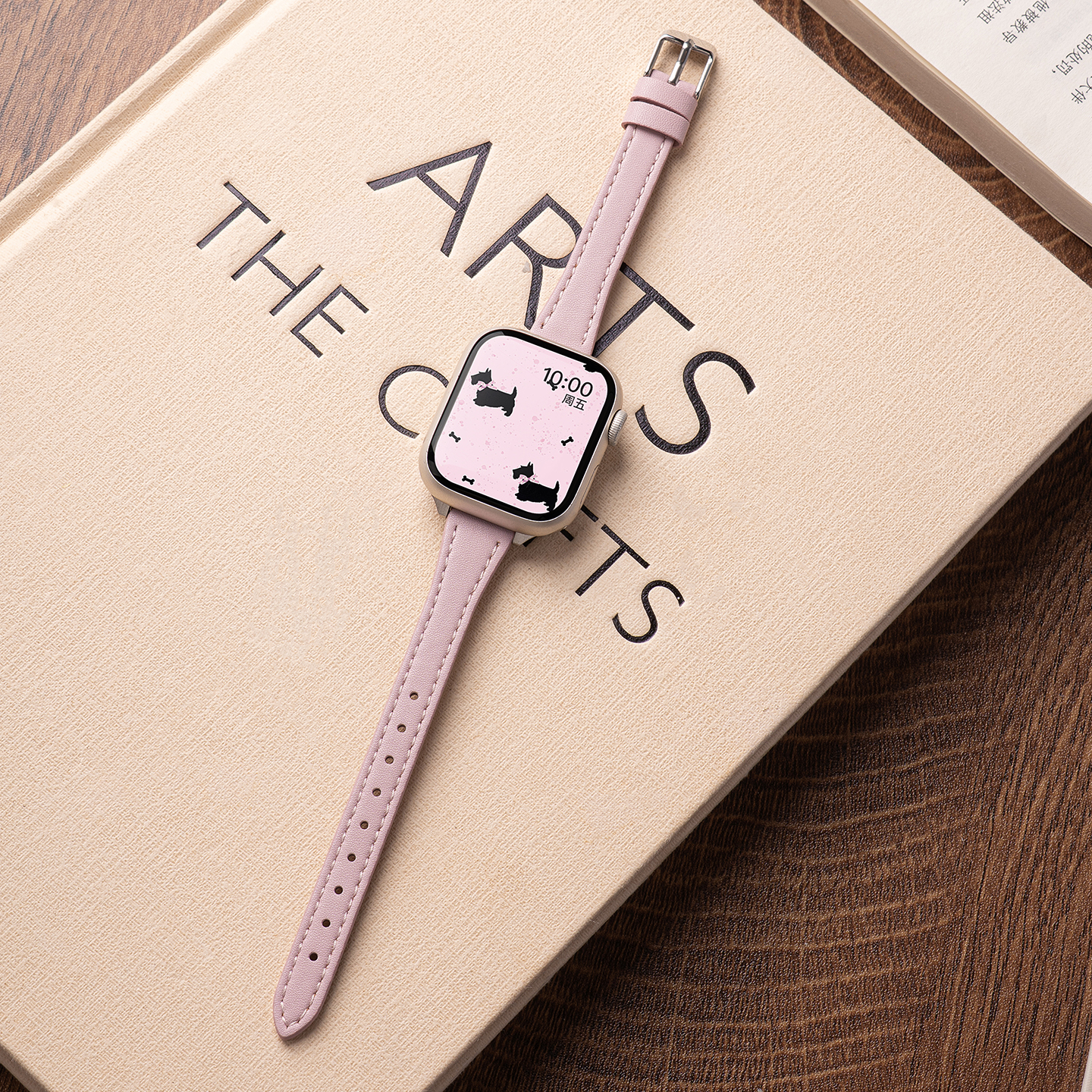 匠戴适用显手细小蛮腰皮表带