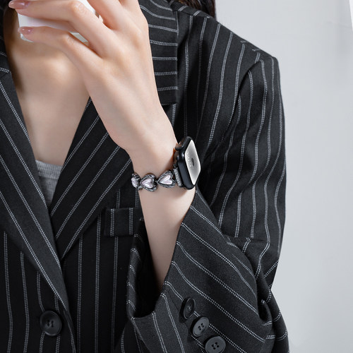 适用苹果手表iwatch表带s11女款