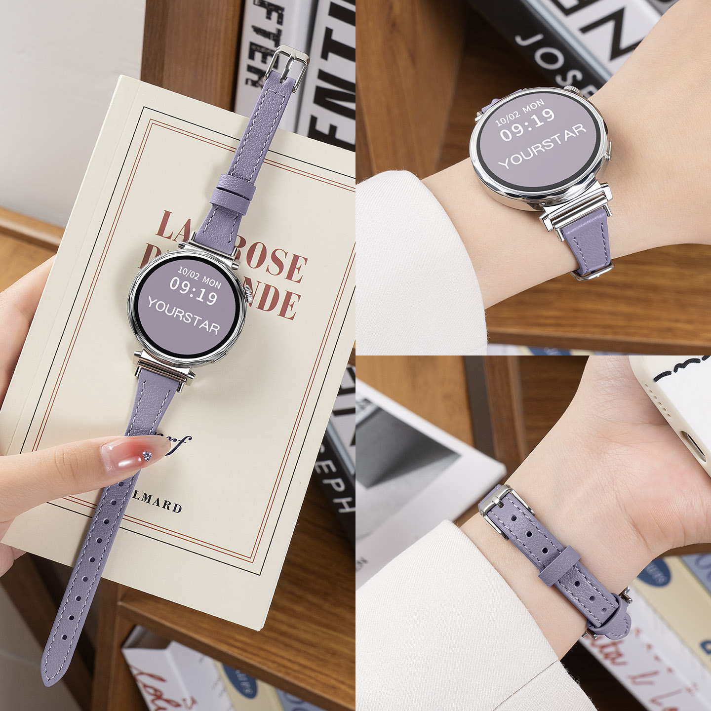 【显手细】gt5小蛮腰真皮表带