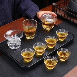 家用耐热泡茶盖碗茶杯套年会商务公司答谢礼盒送客户 功夫茶具套装
