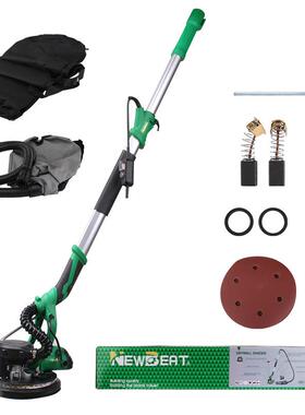 跨境热销无尘墙壁打磨机220V欧规英规255MM墙壁打磨机