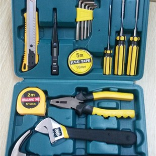 保险礼品 汽车用品 16件套车载维修工具包 汽车应急工具箱组合套装