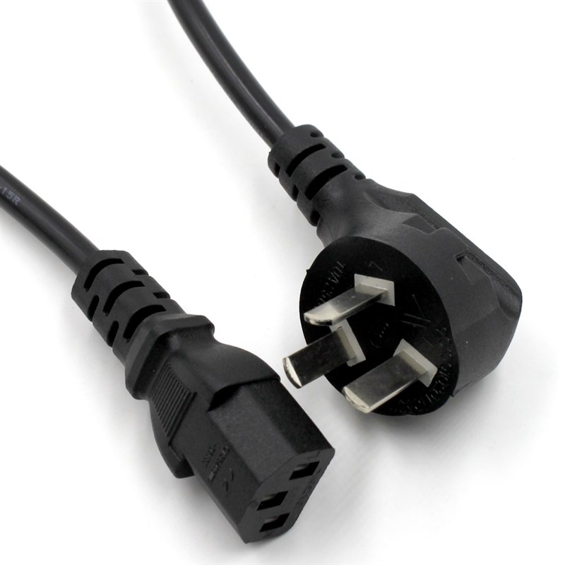 品字头三孔电源线10A250V纯铜3*0.75平方台式机电脑显示打印插头