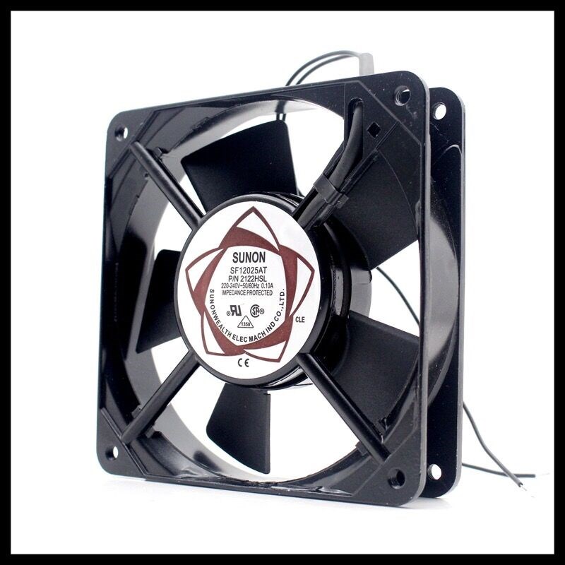 DP201AT P/N2122HSL 12025建准SUNON 12CM 220V 电柜风机散热风扇