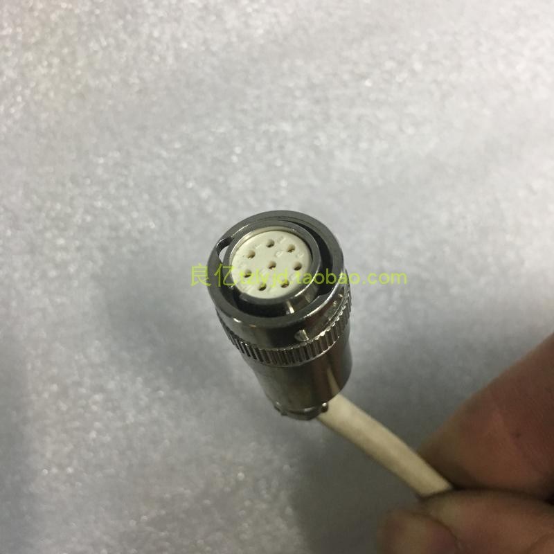 拆机二手 TMW ER05-PB8M ER05-PB8f 多治见镀金8芯 卡口 插头插座